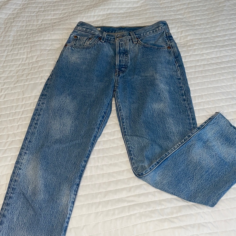 Levi 501 jeans acid wash